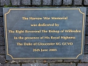 Harrow War Memorial - Bishop of Willesden - Duke of Gloucester (id=7066)